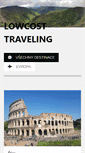 Mobile Screenshot of lowcost-traveling.com